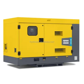 Atlas-Copco QES60 Portable Mobile Generator 60kVA 48kW 400V 50Hz Digital Controller Waterproof Canopy Construction Retail Rental