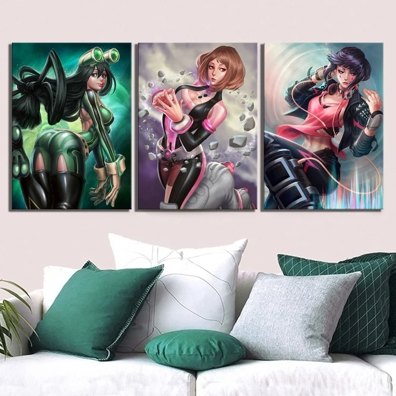 Hd Print Wallpaper Anime Poster My Hero Academia Oil Painting Living Room  Decoration Wall Stickers Canvas Paints Christmas Gifts - Buy Oil  Painting,Anime Artwork,Wall Stickers Canvas Product on 