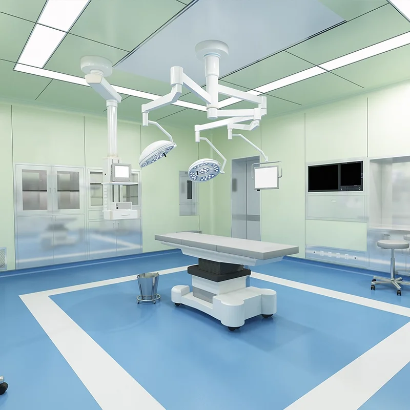 HUAAO Modern Modular Cleanroom for Operating Theater and Workshop Fireproof Surgical System with Digital Solutions