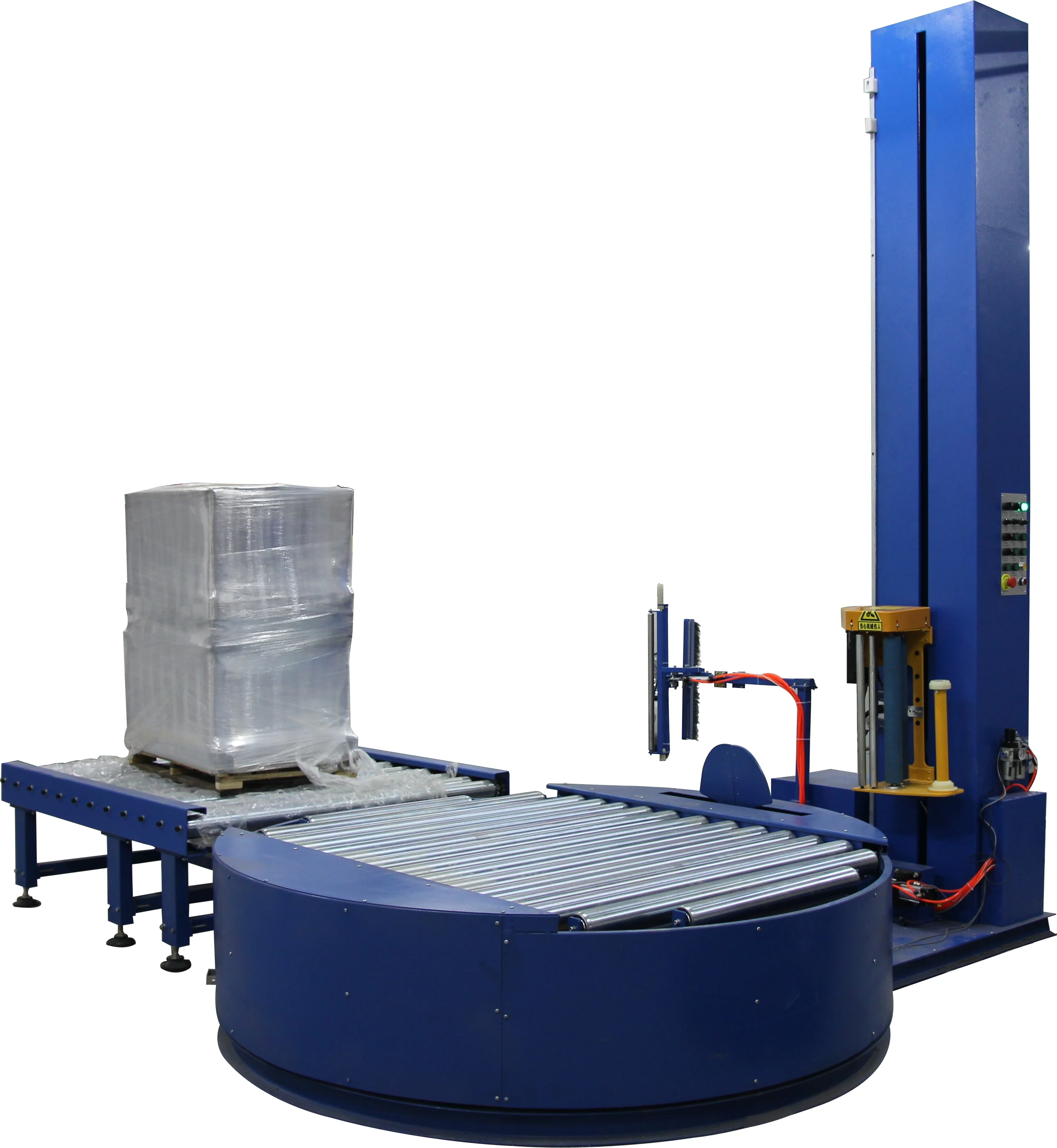 Inliner Pallet Wrapping Machine Palletized Machine High Profile Pallet