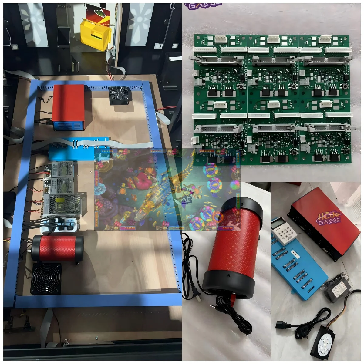 Fish Game Kits Coin Operated Arcade Game Machine Spare Parts ...
