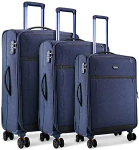 Nylon Material Urban Style 3PCS Luggage Suitcase