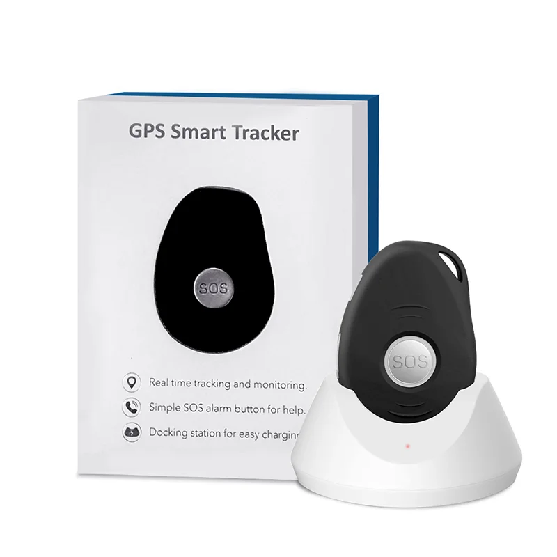 EV07 Fall Down Alarm 4G GPS Tracker Pendant Home Care Emergency Medical Call Alerts