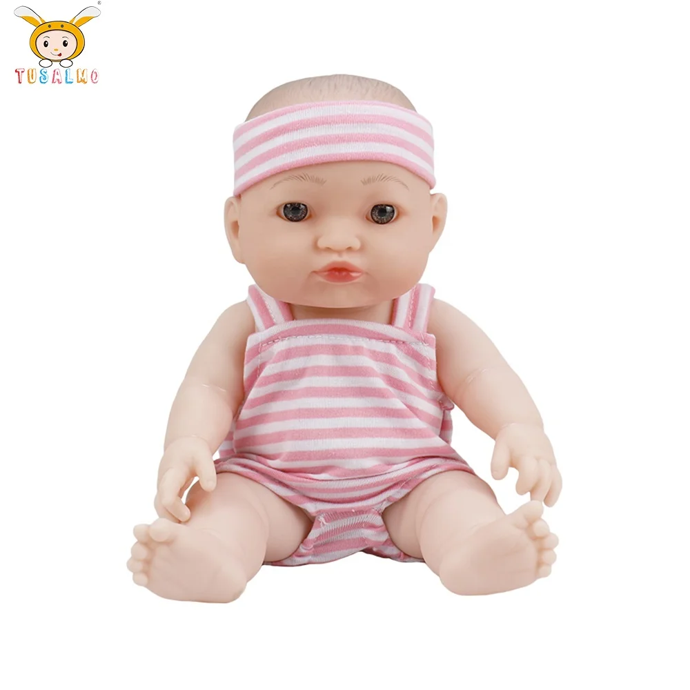 2021 new hot selling 12-inch baby doll girl bathing dress up toy talking simulation baby doll play house birthday gift