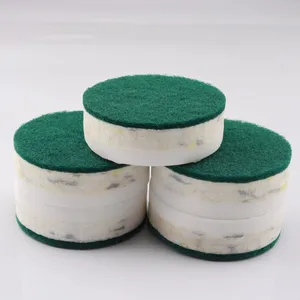 Customized Color 12 Inches (305 * 305 * 30mm) Floor Cleaning Pad Washable Floor Cleaning Pads