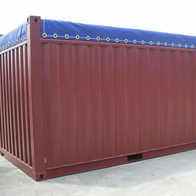 PVC Tarpaulin Cover Open Top Container Cover Heavy Duty Vinyl Tarp