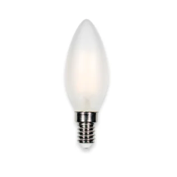 C32 Replacement Flame Tip Candle LED Bulb, 4W Equals 40W, Warm White 2700K Filament Edison Bulb, E17 Candelabra Base