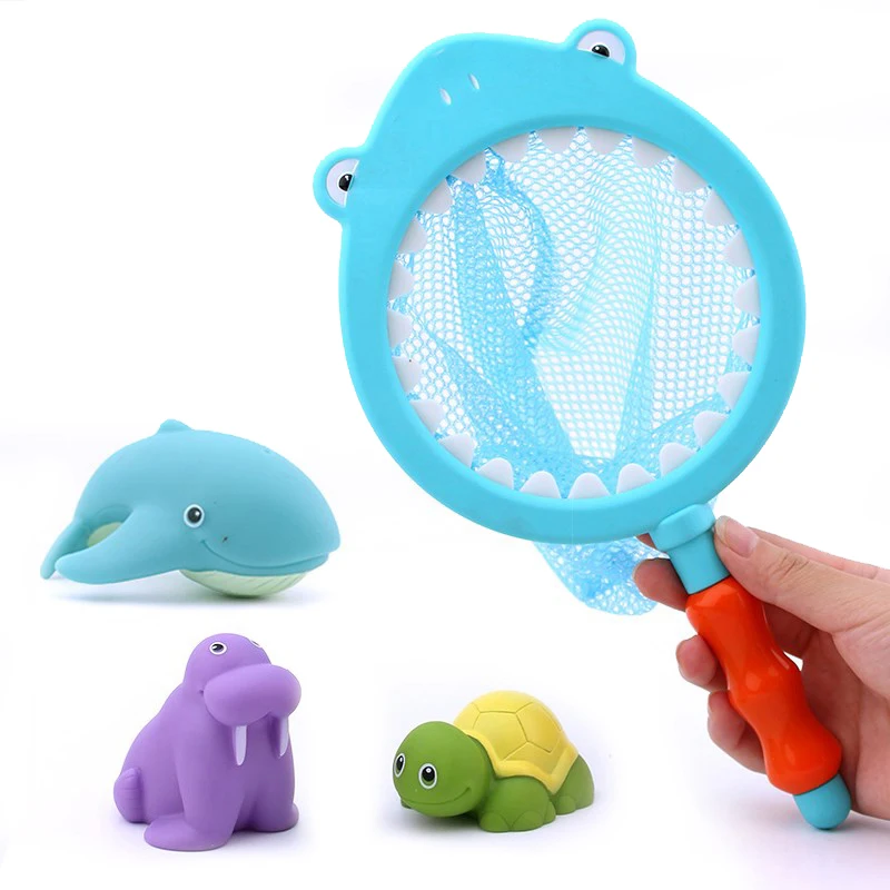 Силиконовая сетка для душа для ванной, игрушки для рыбалки