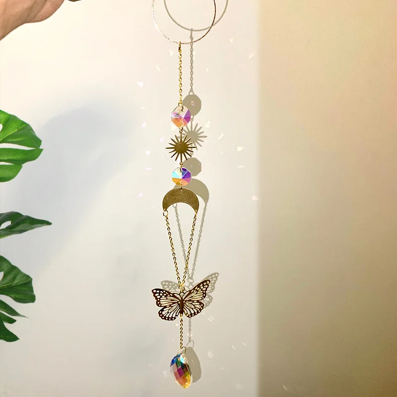 Оптовая продажа, высокий кварц k9, Хрустальный Ловец Солнца, Хрустальный Ловец Солнца, подвесные солнцезащитные очки для украшения