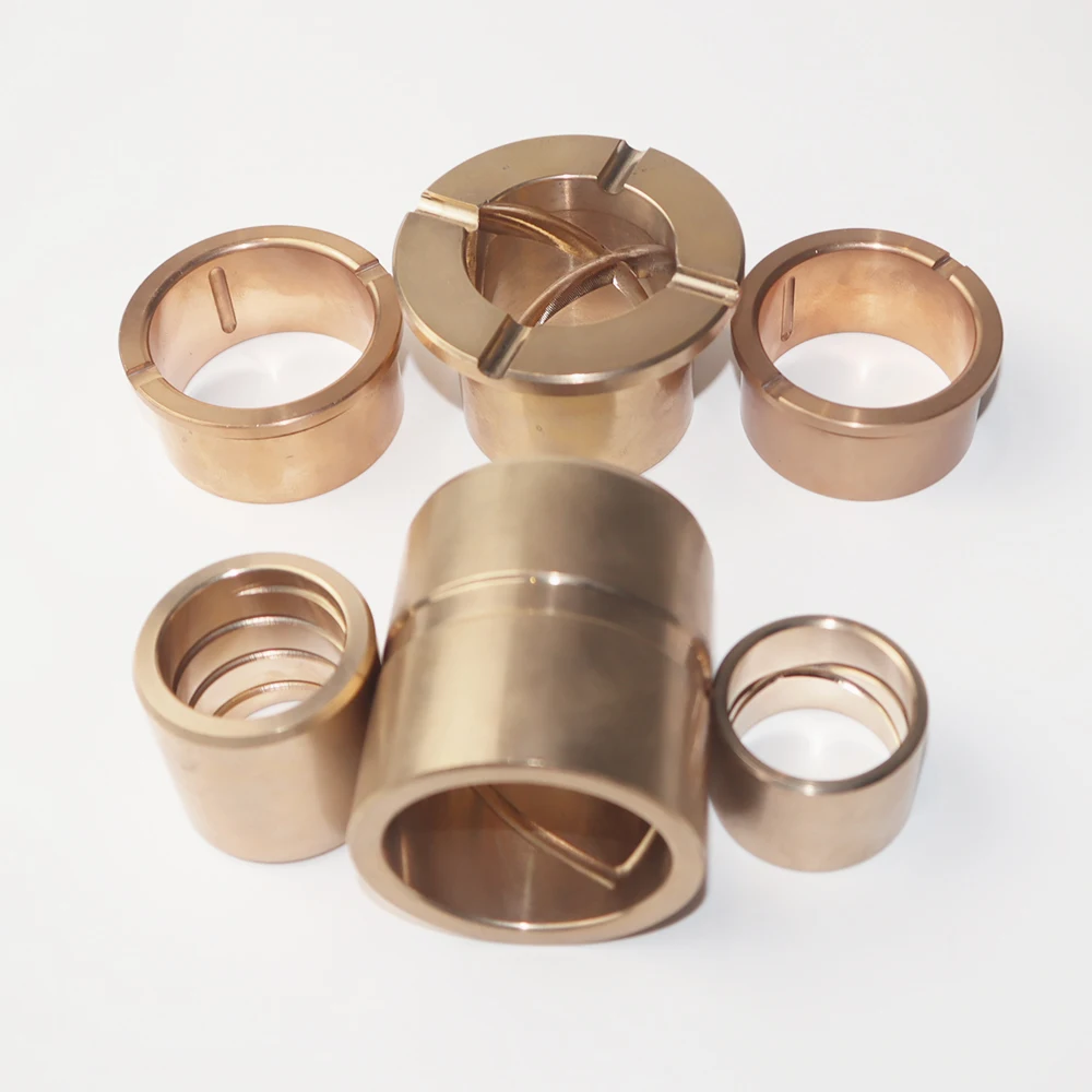 CNC Machining Copper Tracking Bushing  Centrifugal Casting Bushing Manufacturer