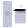 Ligne de positionnement hexagonale pour fleurs [Bleu Crépuscule]