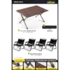 90 Chaises Kermit en Noyer Noir *4