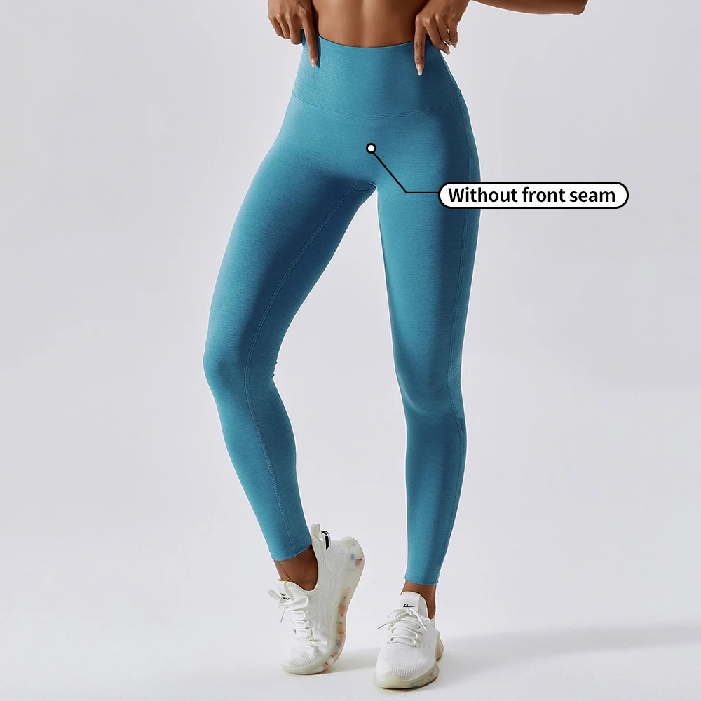 Custom Sample Nylon Fitness Tight Workout Sports Gym Leggings Hips Butt Lifting Yoga Pants Woman Yoga Legging