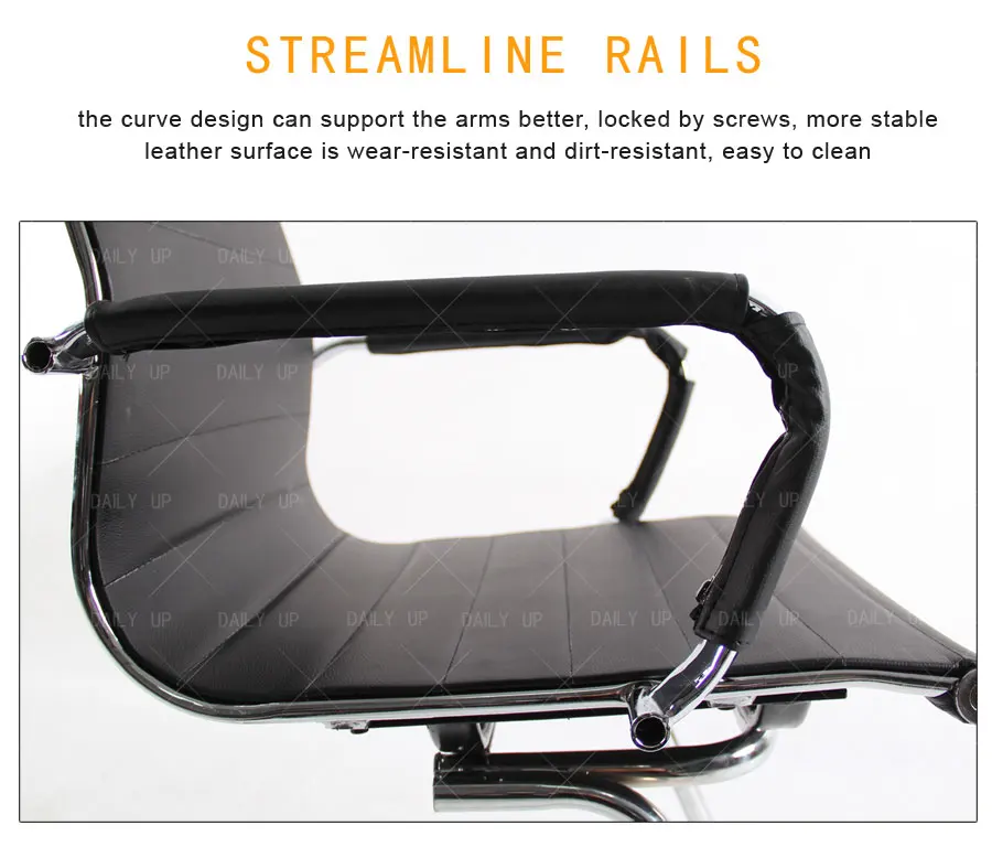 Ergonomic Genuine Leather Office Chair China Modern Office Furniture Chair Luxury Manager Chair Parts for Sale