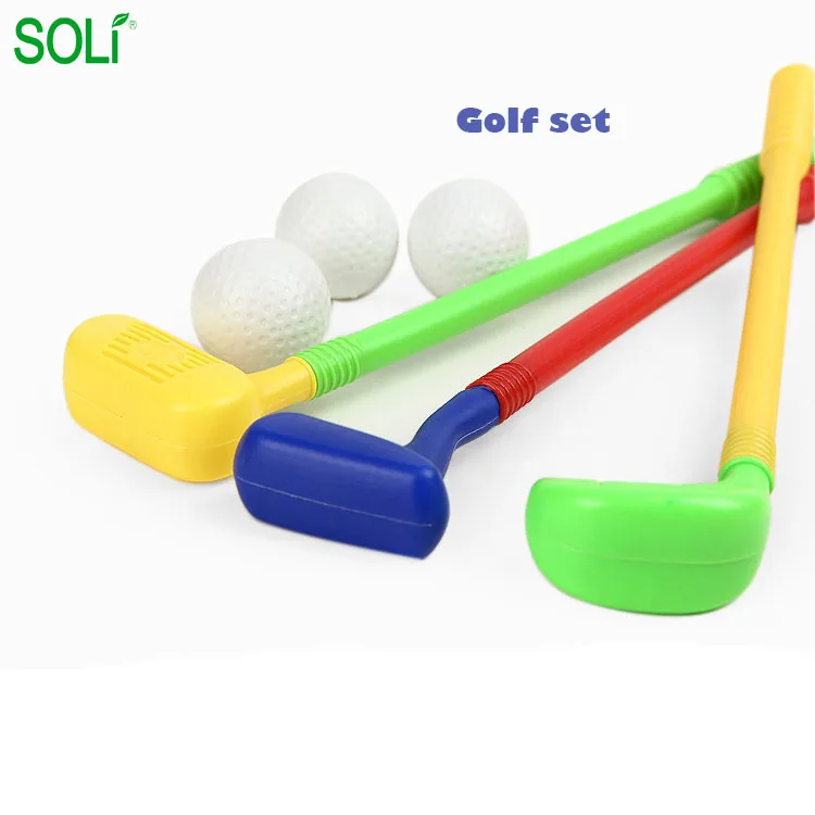 Children Golf Sport Mini Golf Club Set Plastic Toy - Buy Mini Jeu De Balles De  Golf Product on 