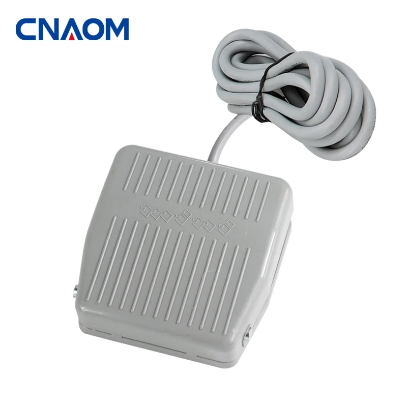 Commutateur De Pied Industriel TFS-2 Antidérapant Alliage Aluminium - Pédale Commande Puissance AC 250V 10A SPDT