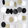 colorful Black, White, and Gold Glitter