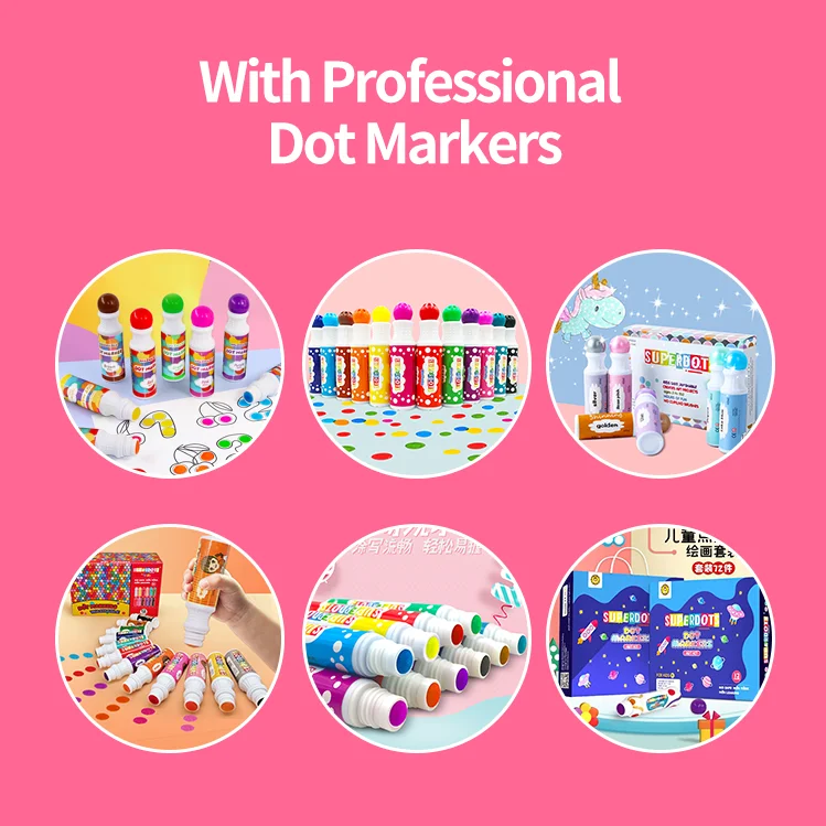 Милые Мультяшные маркеры для раскрашивания принцесс Детские рисования Набор учебников рисование