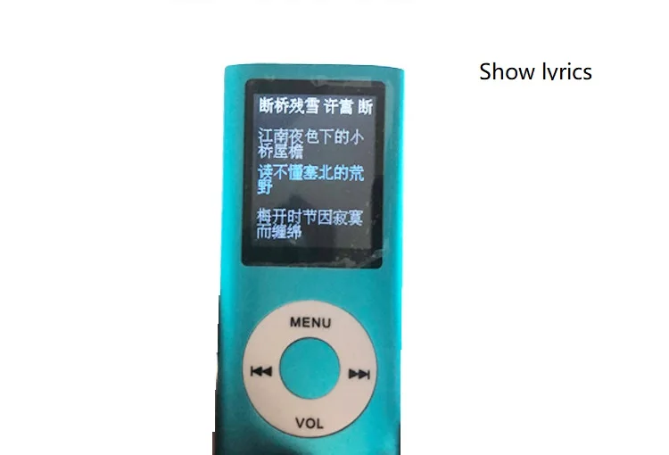 MX-890 Classic Mp4 Player with 1.8-inch High-definition Screen Video Mp3 Player E-book Student Walkman FM RADIO Sound Recording