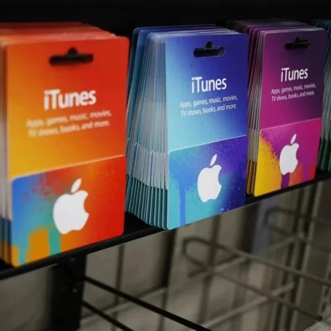 Authentic Apple iTunes Gold App Card Plastic/PVC $10-100 USD Gift Promotion Personalized Logo OEM/ODM Supported 1-Year Warranty - Image 3