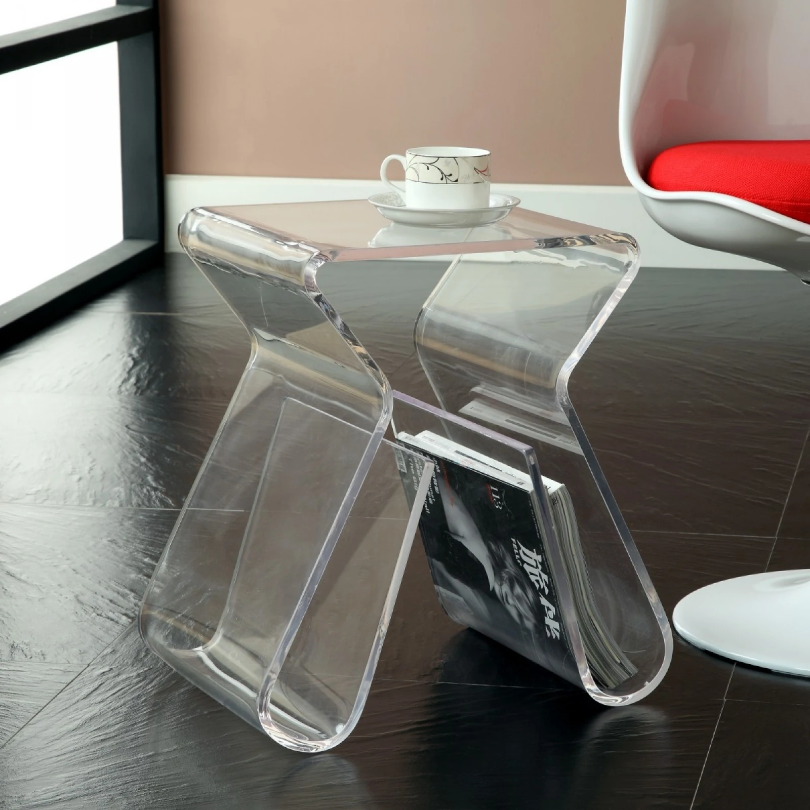 стол журнальный пластик прозрачный