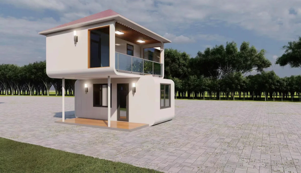 2024 New Modern Modular 20ft 40ft Prefabricated Shipping Container House Kits Steel SIP House Design for Hotel Use on Sale