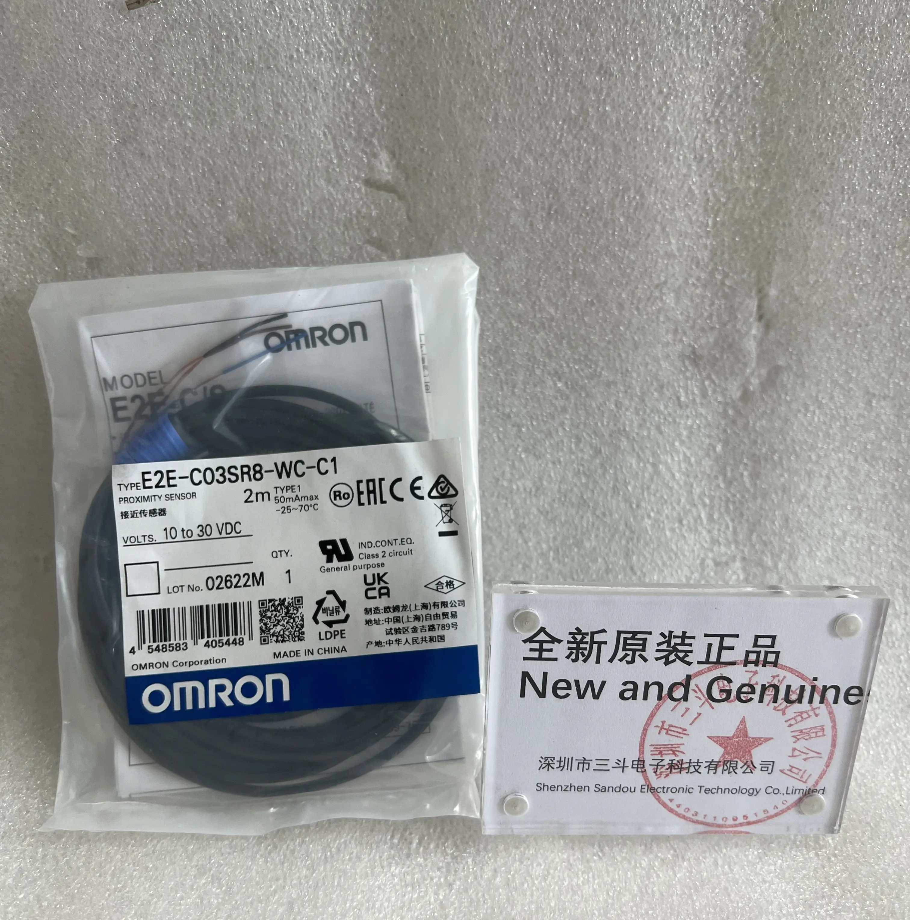 Omron Proximity Sensor E2E-C03SR8-WC-C1 Omron Proximity Sensor E2E-C03SR8-WC-C1