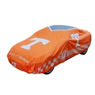 Protection Fit OEM Design Logo Pattern Printed Customized Car Cover All Weather Protection Universal Fit Waterproof