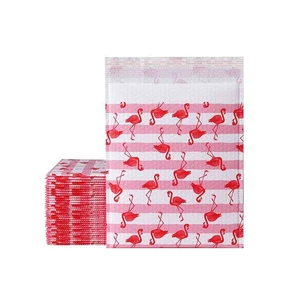 Custom Logo Printed Recyclable Poly Shipping Envelope Express Bubble Mailer for Mail Package Padded Shipping Padded Express