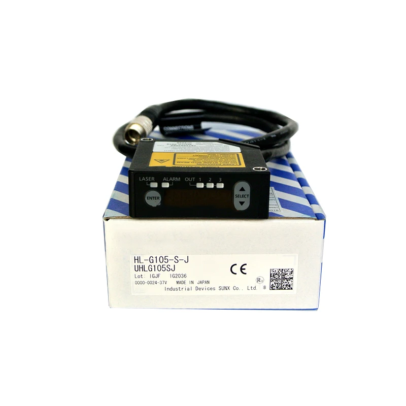 Sensor i ri origjinal i distancës me laser Panasonic HL-G105-S-J, me përcision të lartë, përgjigje të shpejtë dhe rezistencë të fortë ndaj interferencave. Kompakt dhe i qëndrueshëm, përdoret për zbulimin e madhësisë, pozicionimin e distancës dhe kontrollin e trashësisë në automatizimin industrial.