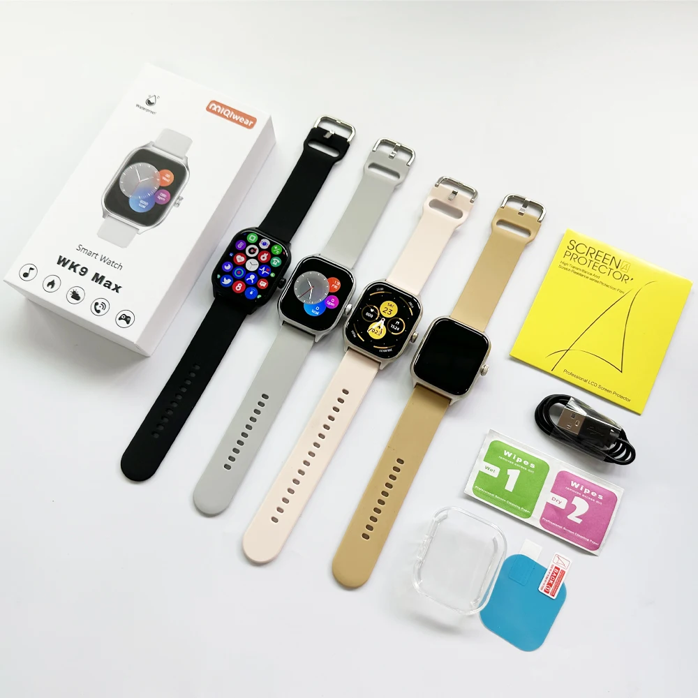 【専用】スマートウォッチ2点セットHW68 ULTRA mini＆HW9PRO2 WK9 Max Smart Watch - Ultra Smart with 2.01 Inch Screen