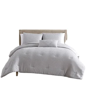 Heniemo Luxury Designer Queen Size 100% Microfiber Morden Duvet Quilt Comforter Polyester Bed Sheet Bedding Set for Hotel