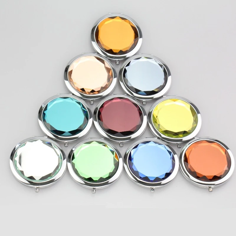 Crystal Pocket Mirror / Compact Makeup Mirror Buy Crystal Pocket