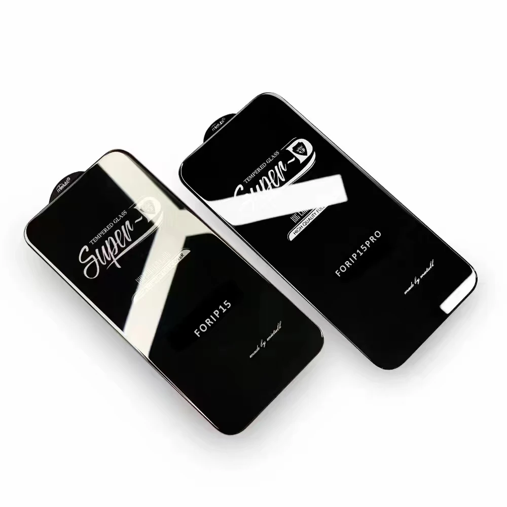 Mietubl SUPER D glass shinning edge full screen AB+ glue tempered glass screen protector for SAMSUNG for HUAWEI