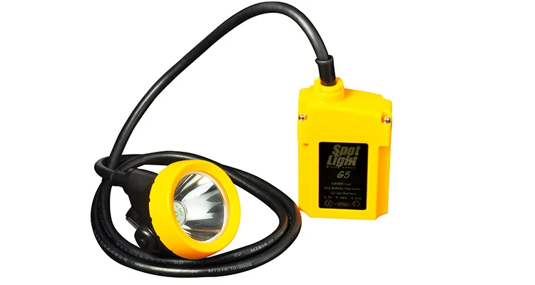 Safety G5 6000mah Miners Led Cap Lamp Ce Approved 3