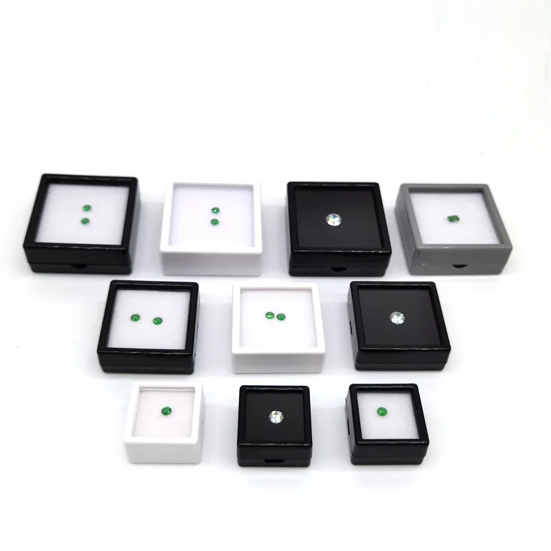 Wholesale Custom Jewelry Boxes with Logo Gemstone and Loose Diamond Display Custom Jewelry Display Box