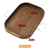 rectangular sofa tray