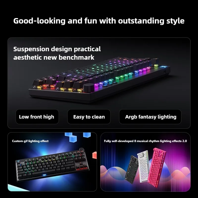 MCHOSE Mix87 Magnetic Switch Keyboard - Low Latency Gaming