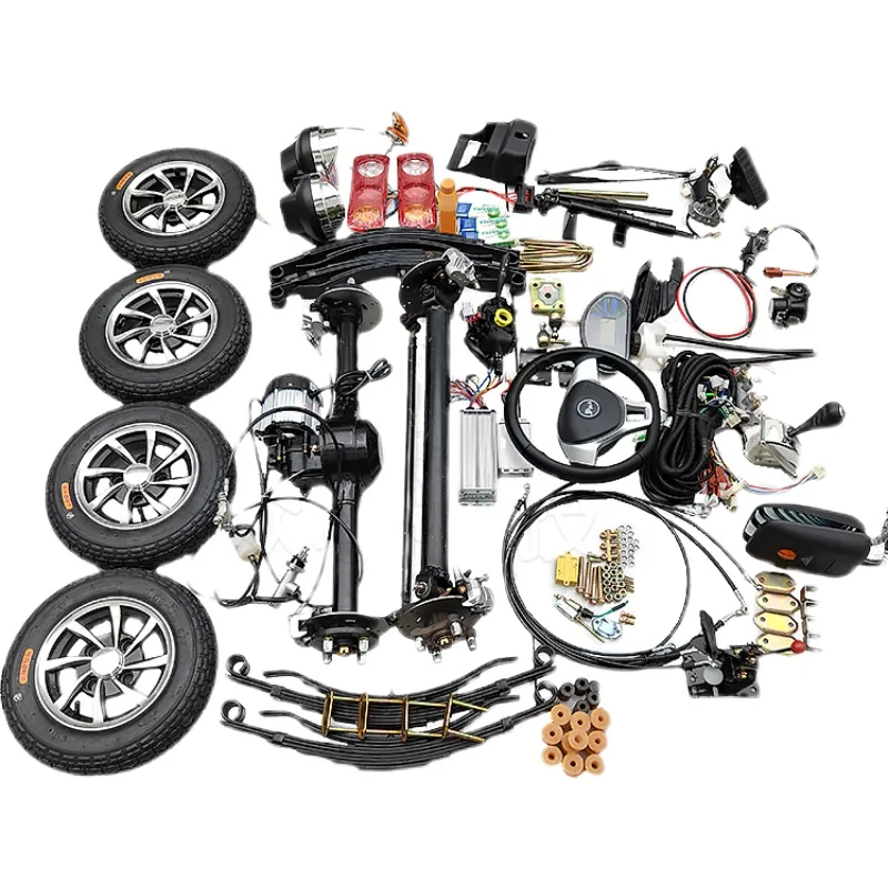 Electric Car Conversion Kit 40kmh 1000kg Load 72v 3kw Electric Car Front And Rear Axle Kit Buy