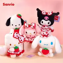 High Quality Anime Stuffed Animals Cartoon Character Kuromi Melody Kitty Plush Toys Gift for Girls Kids