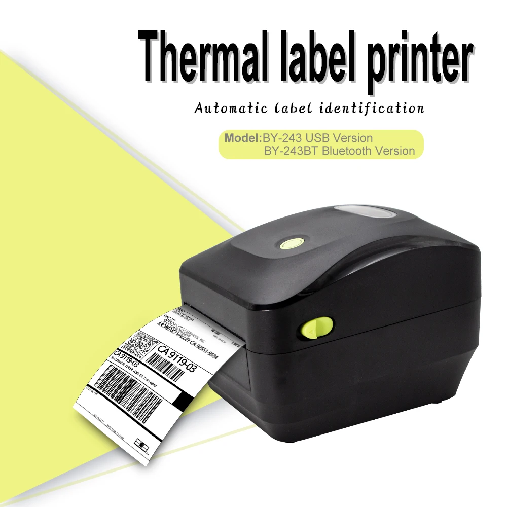 Mini imprimante d'étiquettes portable Autocollants thermiques Maker  Imprimante d'étiquettes auto-adhésives pour les prix mobiles Tag Uv  Labeller