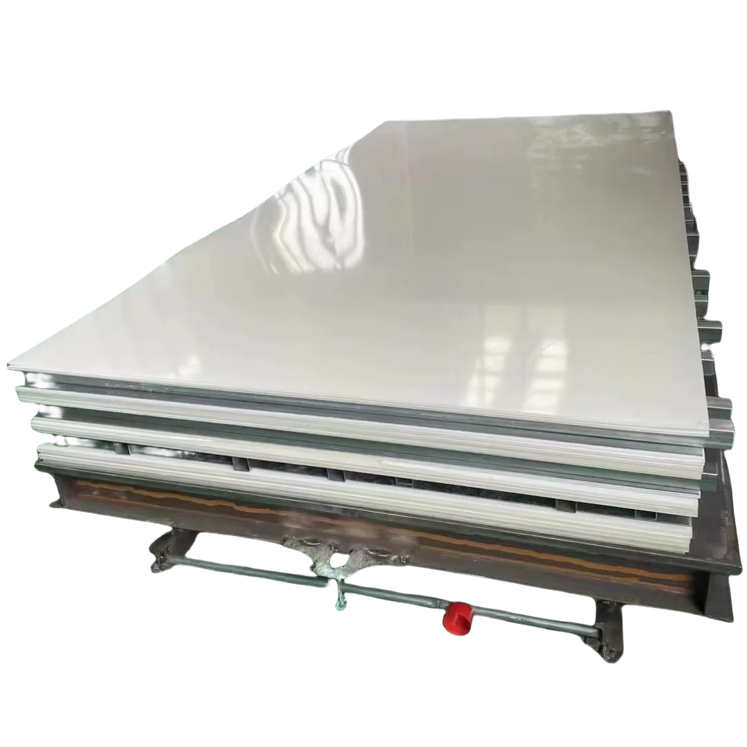 Factory PVDF Sheet Plate High Grade Engineering Plastic PVDF Plate Sheet Good Quality White Smooth Stable Virgin PVDF Sheet