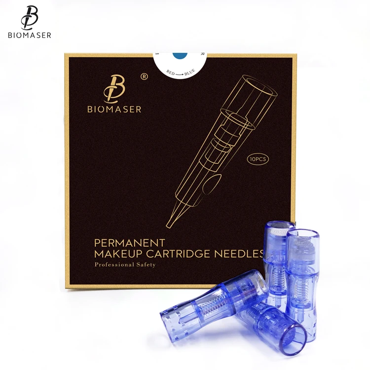 Nano иглы Biomaser 36P и 42P для перманентного макияжа, микроиглы MTS