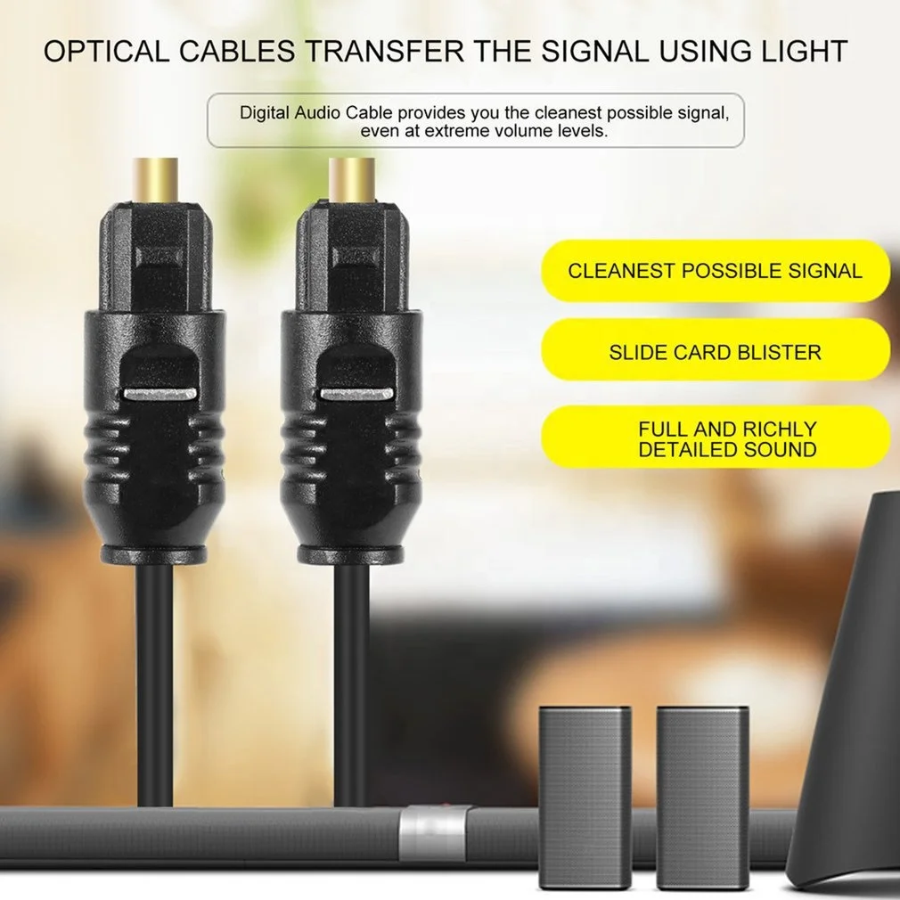 Cavo Ottico Jack Toslink A Mini Toslink 3,5 Mm: Audio Digitale 1,5m, Connettori Placcati Oro, Per Home Theater, Chromecast, MacBook