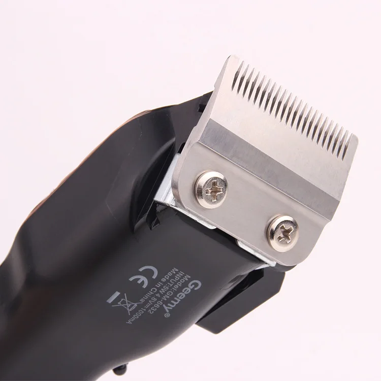 GEEMY GM6632 Professional Rechargeable Hair Trimmer Electric Hair Clipper Shave Trimmer