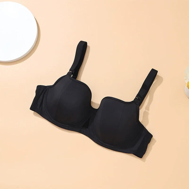 M010 pink U-back bra side view