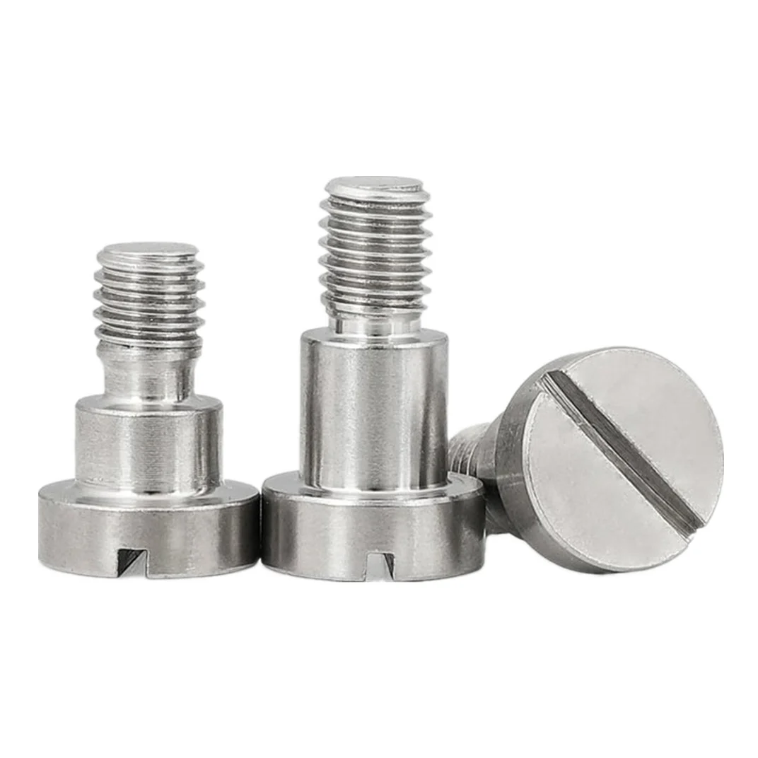 Schulterschraube Flachkopf Bolzen Schulter Schlitz Edelstahl Schrauben M2~M5 Schulterschraube Flachkopf Bolzen Schulter Schlitz Edelstahl Schrauben M2~M5