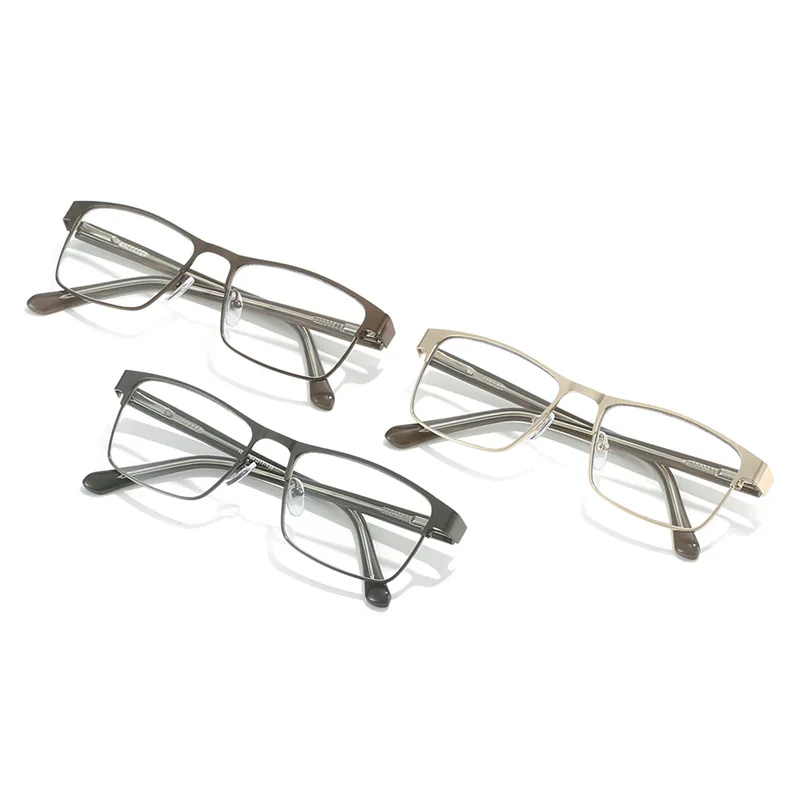 Smart Zoom Photochromic Reading Glasses Near and Far New Anti-Blue Light Printed Acetate Frame Wholesale