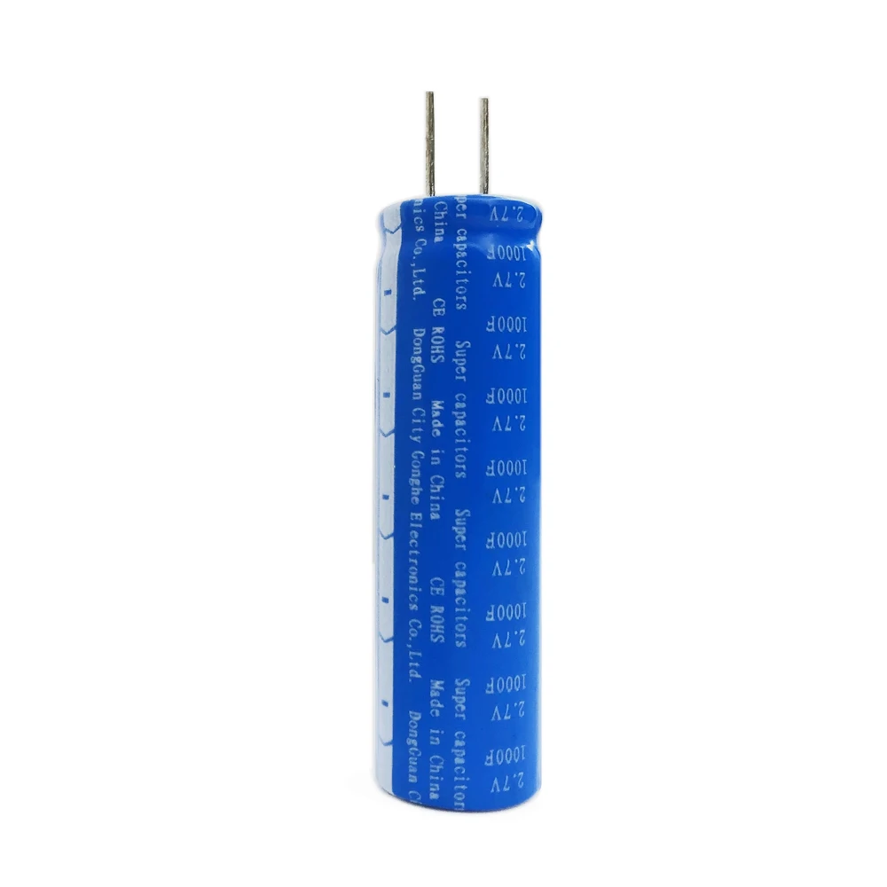 Hot! China manufacturer2.7v1000f long life super capacitor