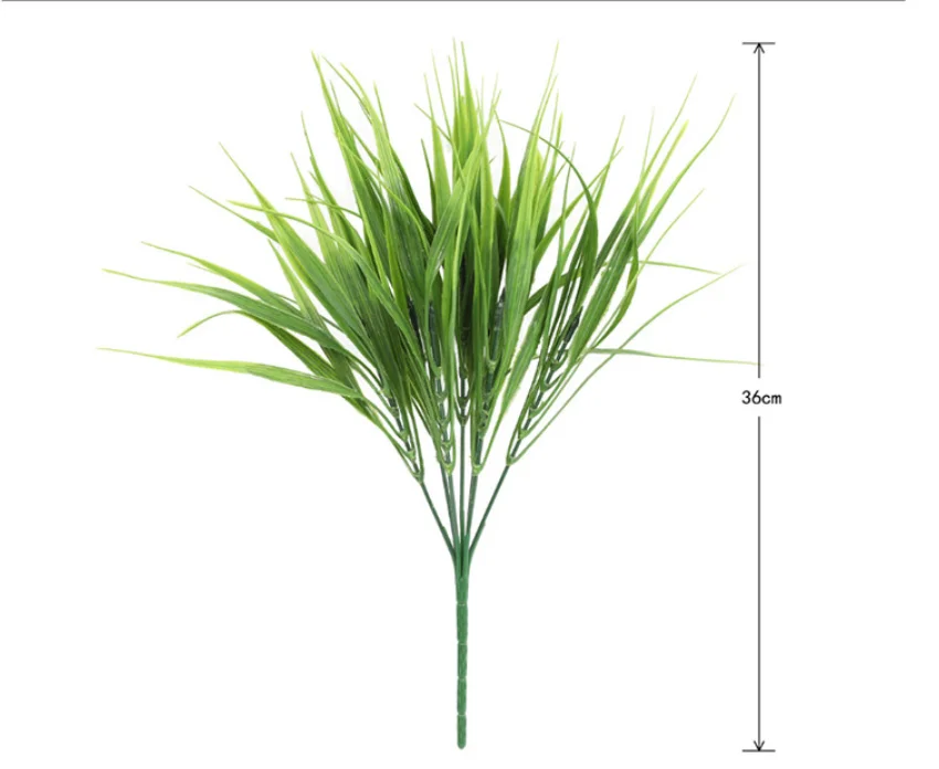 Popular Sale Artificial Plant Green 5 Design Plastic Eucalyptus For